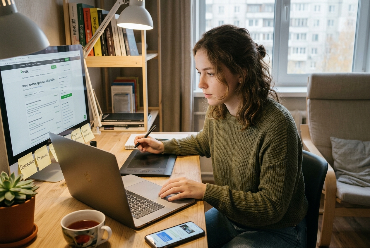 Фриланс для новичков: как искать первые заказы на дизайн-услуги